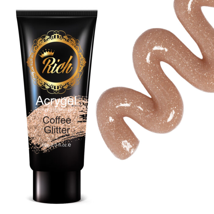 Acrygel Glitter Coffee 60gr