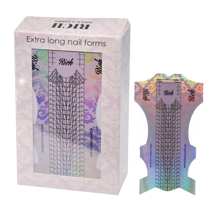 Φόρμες Extra long nail forms