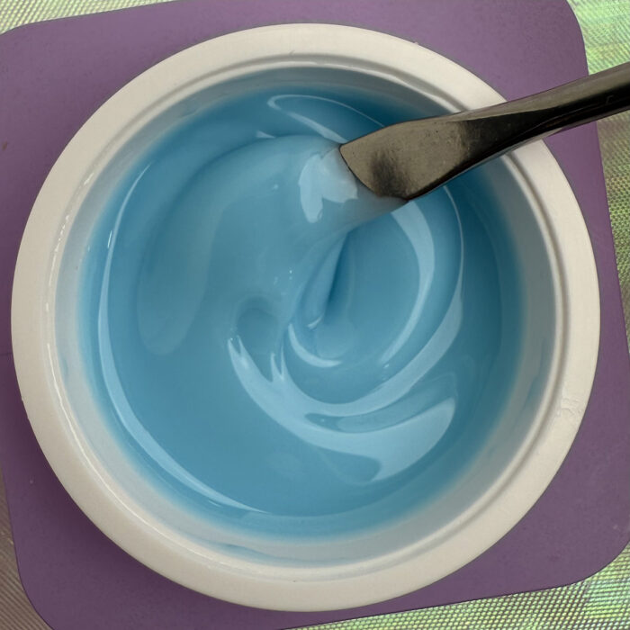 Builder gel colour Blue Lagoon