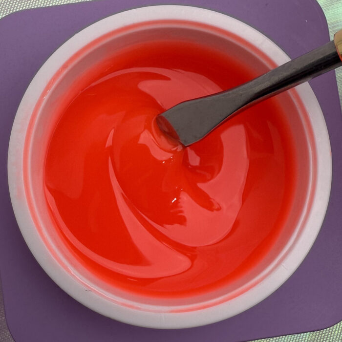 Builder gel colour Fire Red