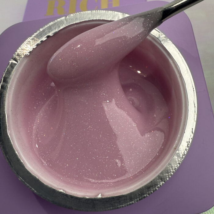 Builder gel Glitter Rose